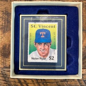 St. Vincent Nolan Ryan Commemorative Stamp
